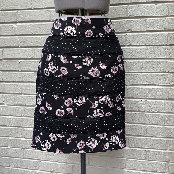 White House Black Market Dresses & Skirts - WHBM Mixed Print Skirt